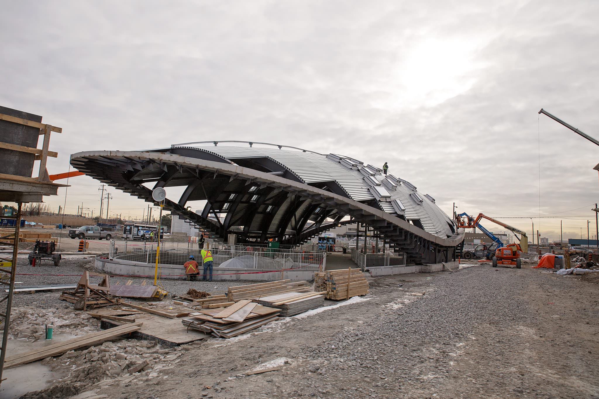 Vaughan Metropolitan Centre TTC Station » Benson Steel